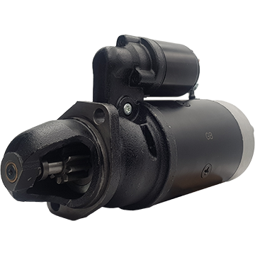 Starter motor, Case Tractor/Huerlimann/Same AZJ, 12V, 9T, 3.0KW, 2 hole open right - STR7919