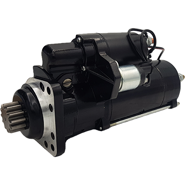 Starter motor, AZG - Deutz / Iskra / KHD - F10L413FW-engines, 24 volt, 12 teeth, 6.5 kilowatts  - STR7921