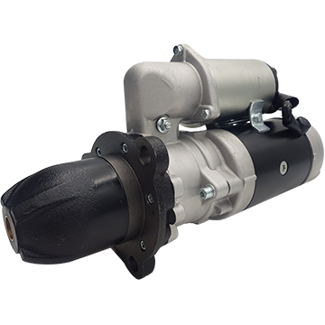 Starter motor, Komatsu, 24 volt, 11 teeth, 7.5 kilowatts, 3 hole  - STR8810A