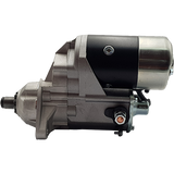 Starter motor, Komatsu WA120-3A, 24 volt, 10 teeth, 4.5 kilowatts, front end loader - STR8832