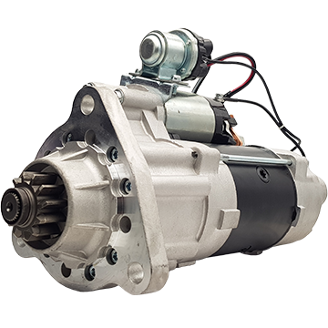 Starter motor,  M105 Mercedes-Benz / Mack M105 (Titan-series) 12V, 12T, 5.0KW - STR9724