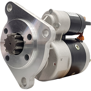 Starter motor, New Holland, 12V, 10T, 2.8KW, 3 hole open left large - STRX011