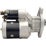 Starter motor, New Holland, 12V, 10T, 2.8KW, 3 hole open left large - STRX011