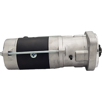 Starter motor, 24V, 9 teeth, 4.5KW, 2 hole open right - STRX028A